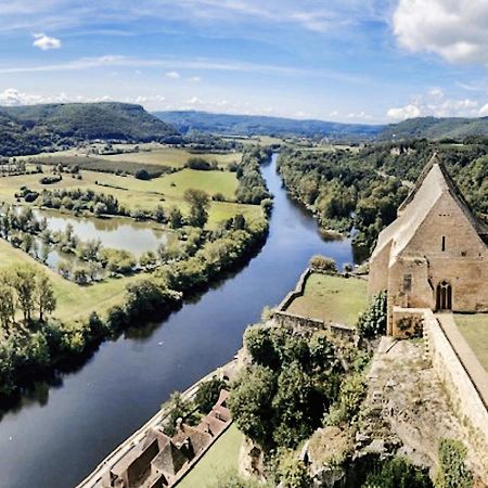 Au Coeur De Beynac, Une Maison De Caractere Avec Jardin Terrasse Exterior foto