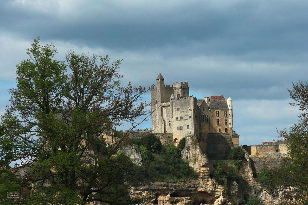 Au Coeur De Beynac, Une Maison De Caractere Avec Jardin Terrasse Exterior foto
