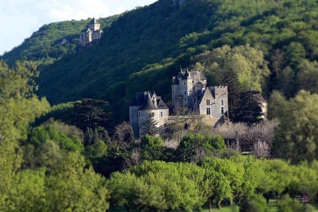 Au Coeur De Beynac, Une Maison De Caractere Avec Jardin Terrasse Exterior foto
